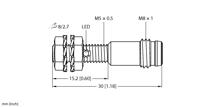 Turck BI1-EG05K Датчики оптические