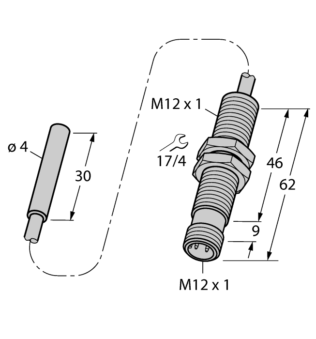 Turck BI1.5-EH04 Датчики оптические