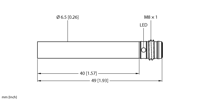 Turck BI1.5-EH6.5 Датчики оптические