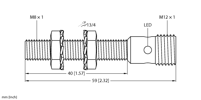 Turck BI1.5-H08 Датчики положения (расстояния)