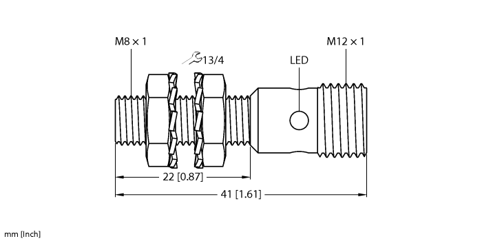 Turck BI1.5-H08K Датчики оптические