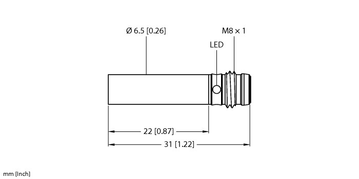 Turck BI1.5-H6.5K Датчики оптические