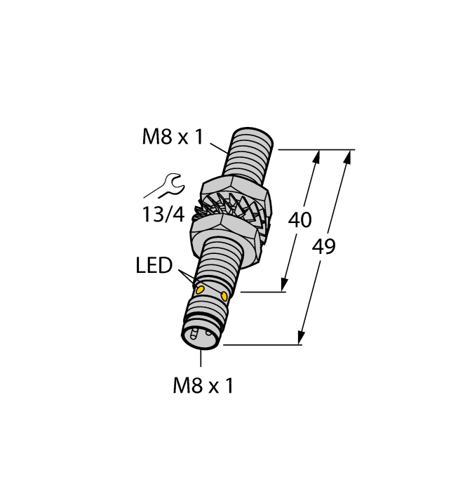 Turck BI1.5U-EG08 Датчики оптические