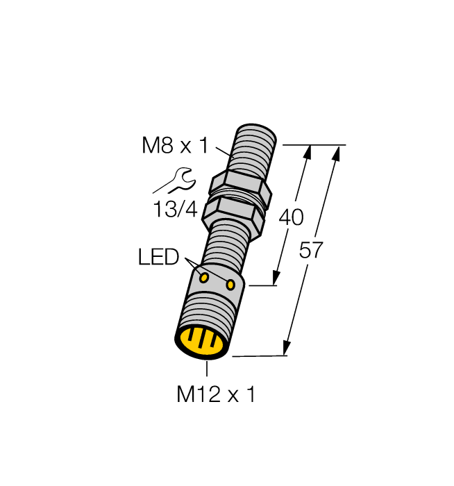 Датчик индуктивный TURCK BI1.5U-EGT08 Датчики положения (расстояния)