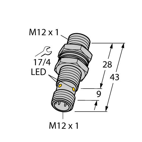 Turck BI2-EG12K Датчики оптические