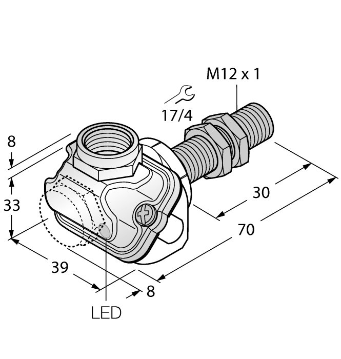 Turck BI2-EM12WDTC Датчики оптические