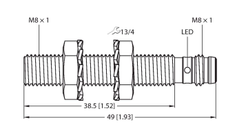 Turck BI2-G08 Датчики положения (расстояния)