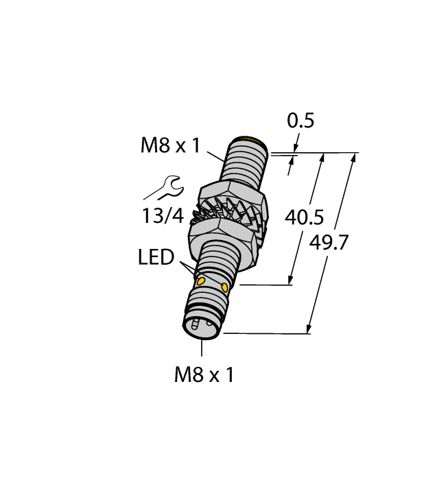 Turck BI2-M08E Датчики положения (расстояния)