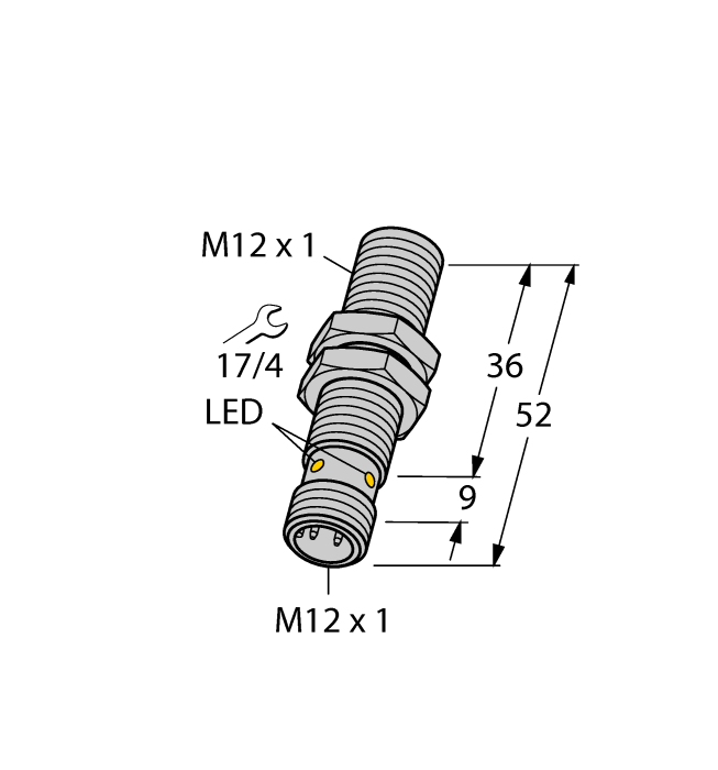 Turck BI2-M12 Датчики положения (расстояния)