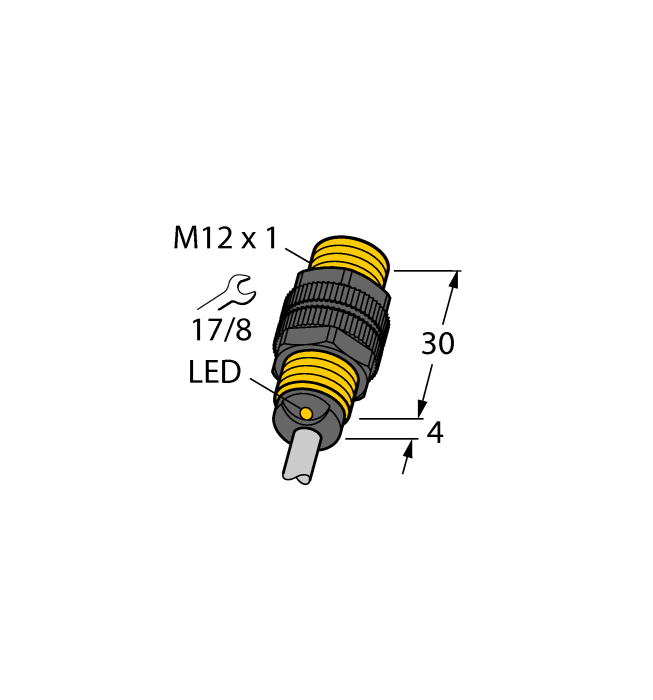 Датчик индуктивный TURCK BI2-P12 Датчики положения (расстояния)