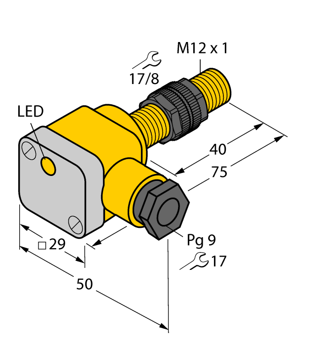 Turck BI2-P12SK Датчики положения (расстояния)