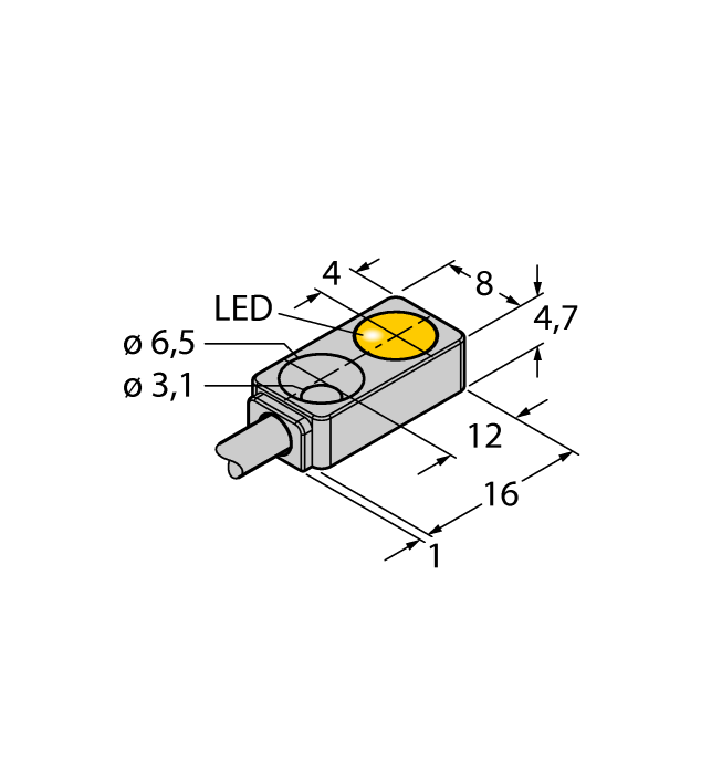 Turck BI2-Q4.7 Датчики положения (расстояния)