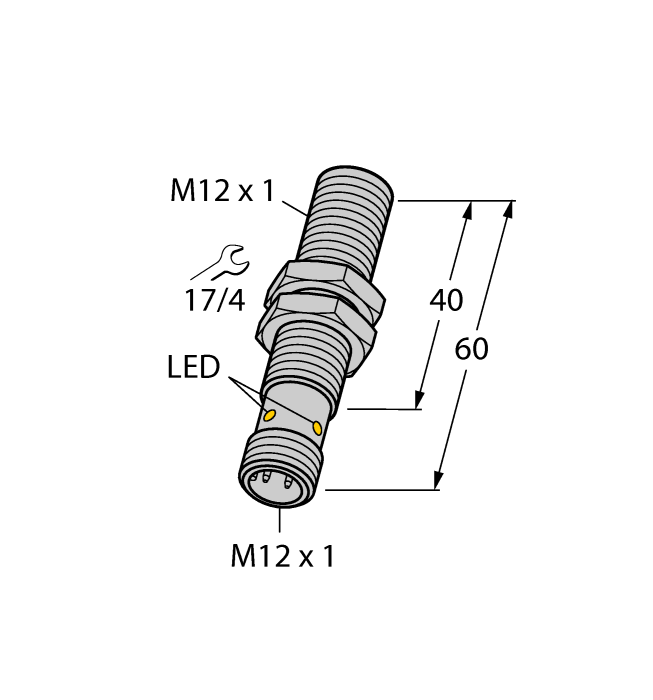 Turck BI2.5FE-EM12FE Датчики оптические