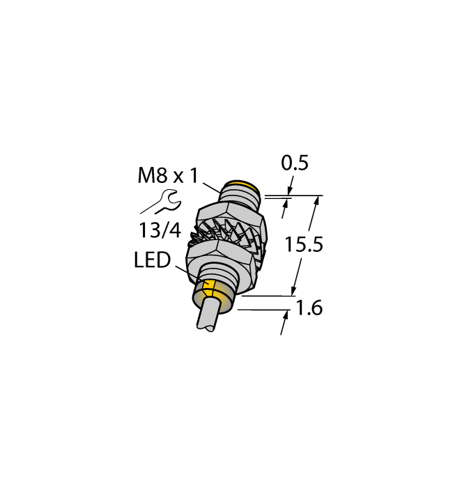 Turck BI3-M08KK Датчики положения (расстояния)