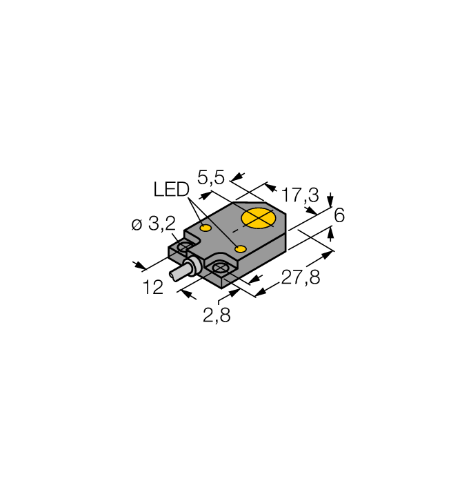 Turck BI3-Q06 Датчики оптические