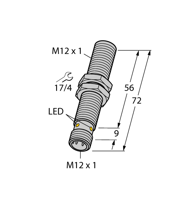 Turck BI3U-M12EE Датчики оптические