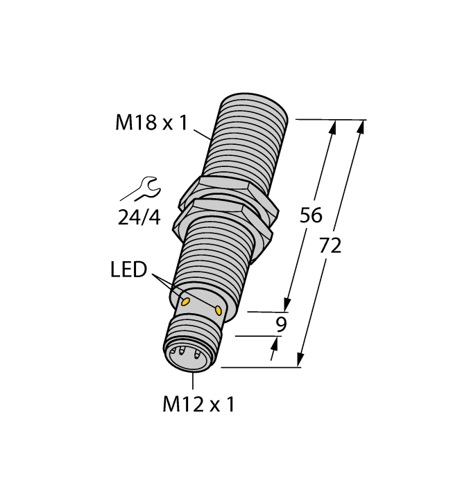 Turck BI5NF-EM18HE Датчики оптические