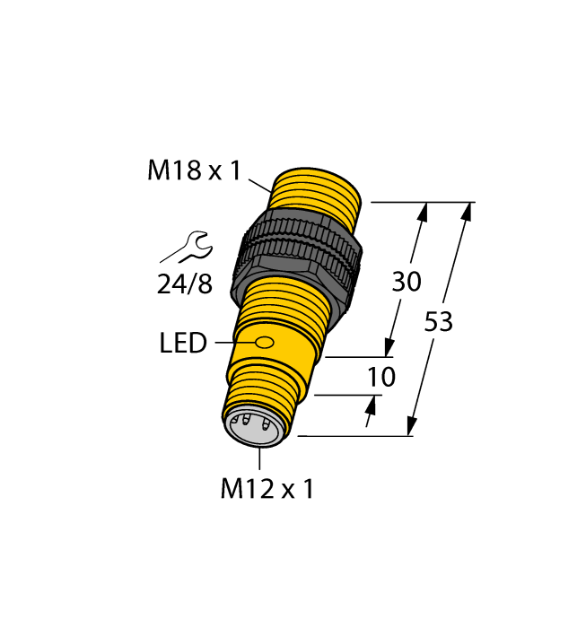 Датчик индуктивный TURCK BI5-S18 Датчики положения (расстояния)