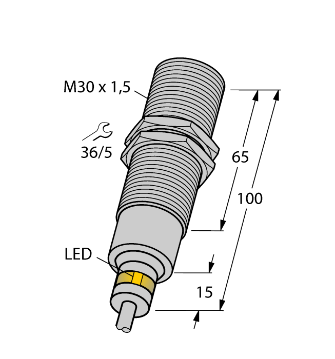 Turck BI10-EM30D Датчики оптические