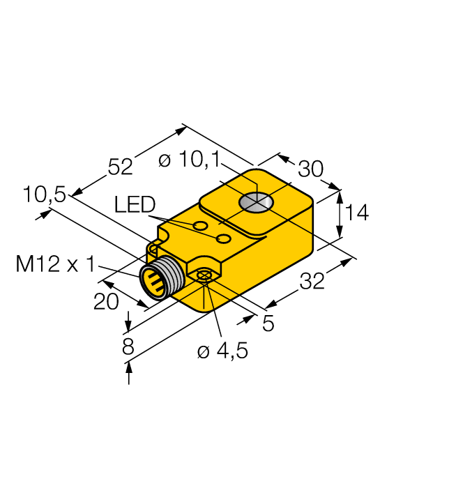 Turck BI10R-Q14 Датчики магнитного поля (Холла)