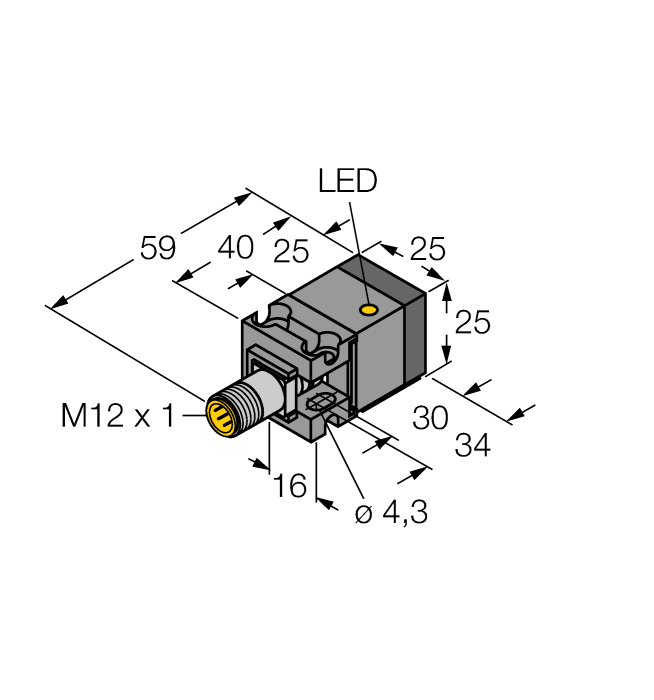 Turck BI10U-CA25 Датчики положения (расстояния)