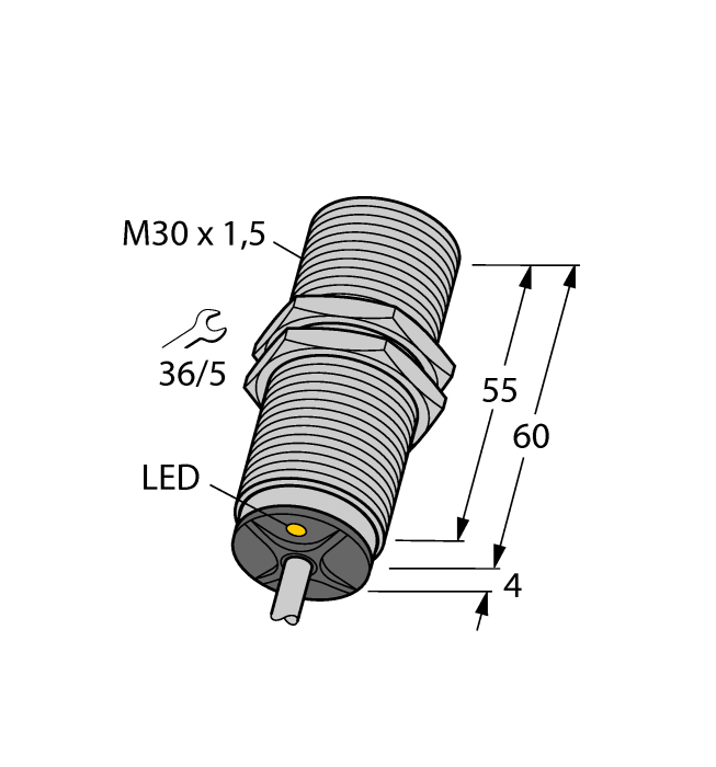 Turck BI15-EM30E Датчики оптические