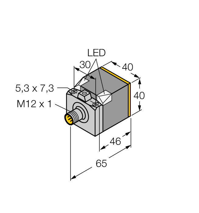 Датчик индуктивный TURCK BI15U-CK40 Датчики положения (расстояния)