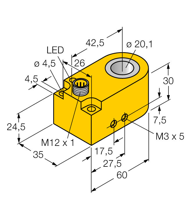 Turck BI20R-W30S Датчики магнитного поля (Холла)