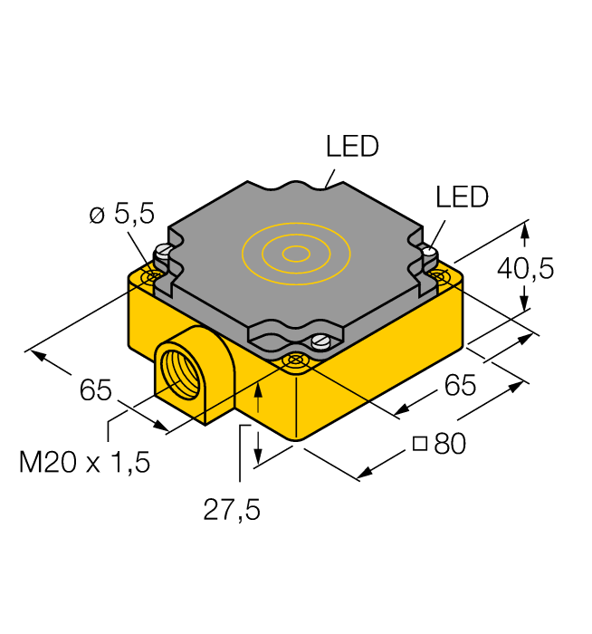 Turck BI40-CP80 Датчики положения (расстояния)