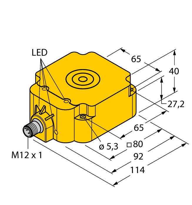 Turck BI50-Q80 Датчики оптические