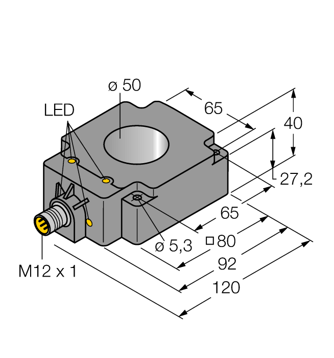 Turck BI50R-Q80 Датчики магнитного поля (Холла)