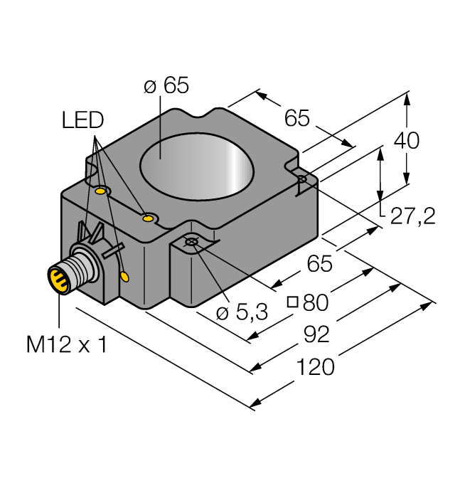 Turck BI65R-Q80 Датчики магнитного поля (Холла)