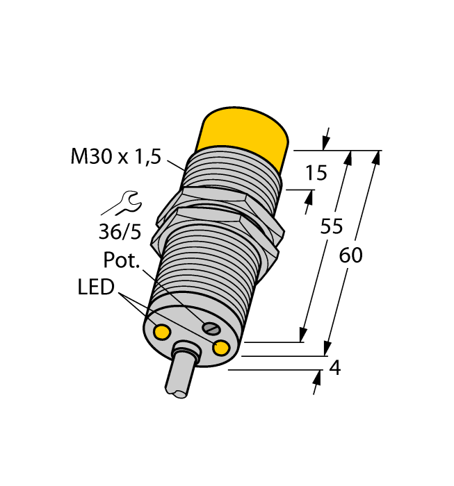 Turck DNI20U-M30 Датчики положения (расстояния)