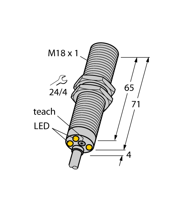 Turck DTBI5U-M18E Датчики положения (расстояния)