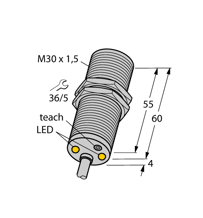 Turck DTBI10U-M30 Датчики оптические