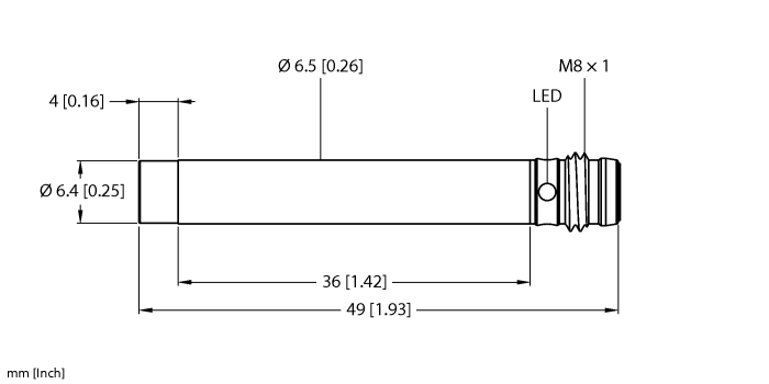 Turck NI3-EH6.5 Датчики оптические