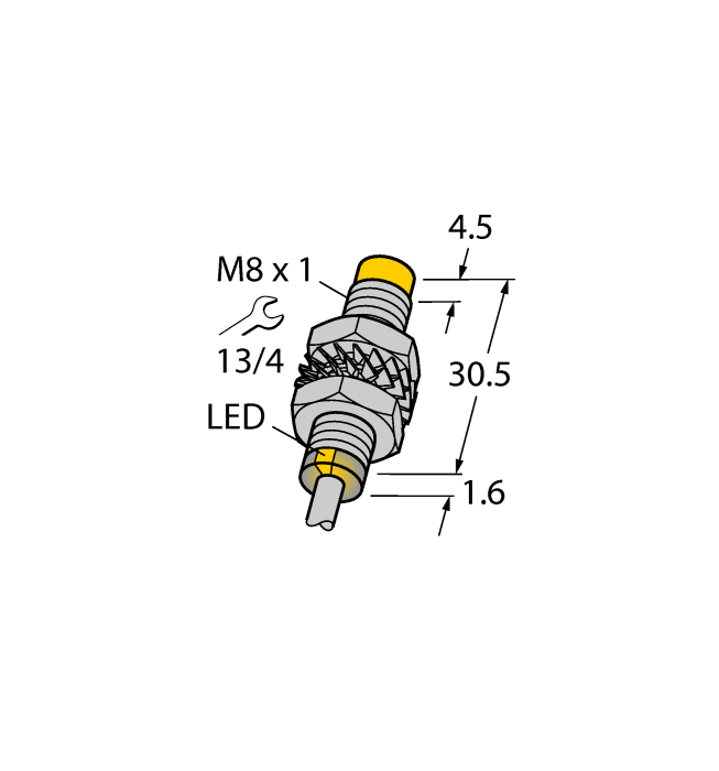 Turck NI3-M08 Датчики положения (расстояния)