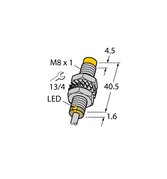 Turck NI3-M08E Датчики оптические