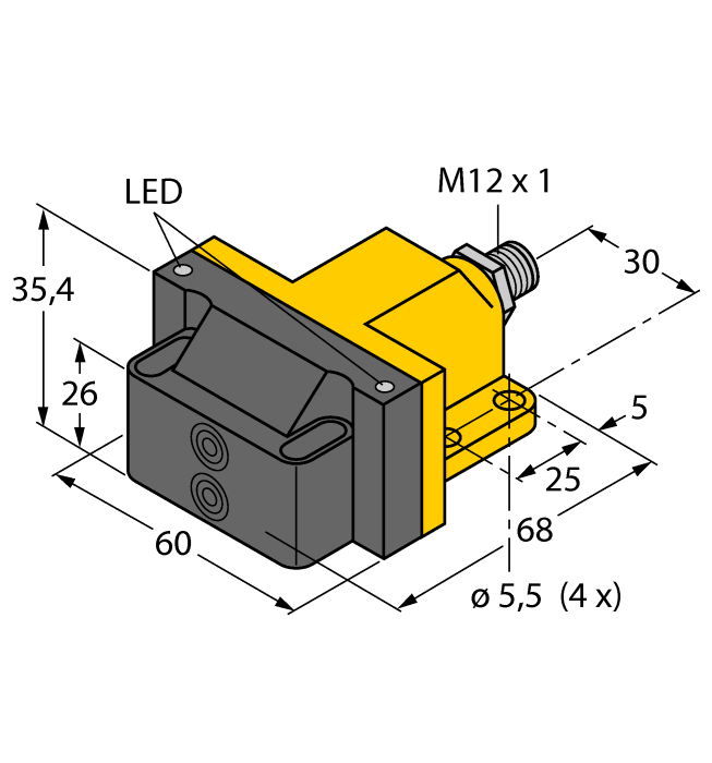 Turck NI4-DSU26 Датчики магнитного поля (Холла)