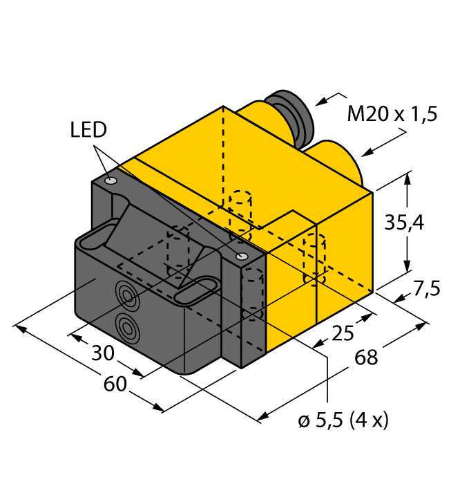 Turck NI4-DSU26TC Датчики магнитного поля (Холла)