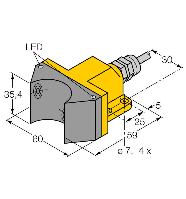 Turck NI4-DSU35 Датчики магнитного поля (Холла)