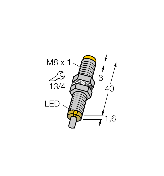 Turck NI4-EG08 Датчики положения (расстояния)