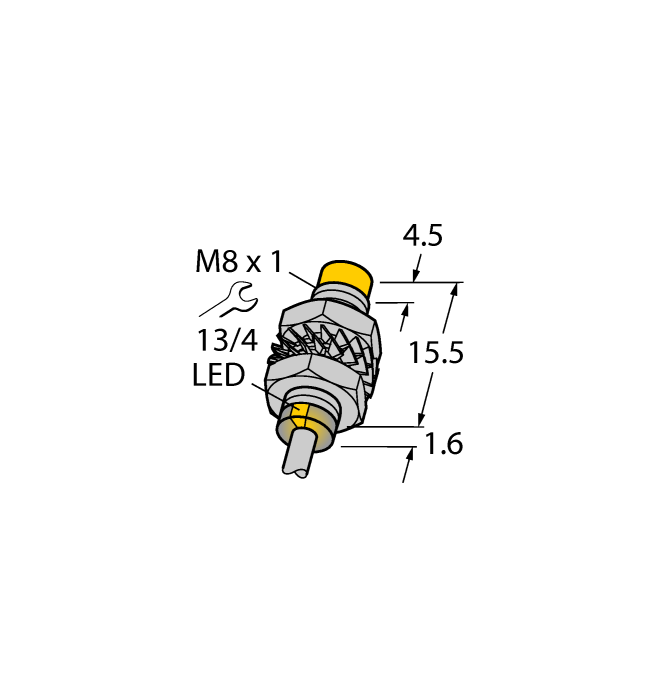 Turck NI5-M08 Датчики положения (расстояния)