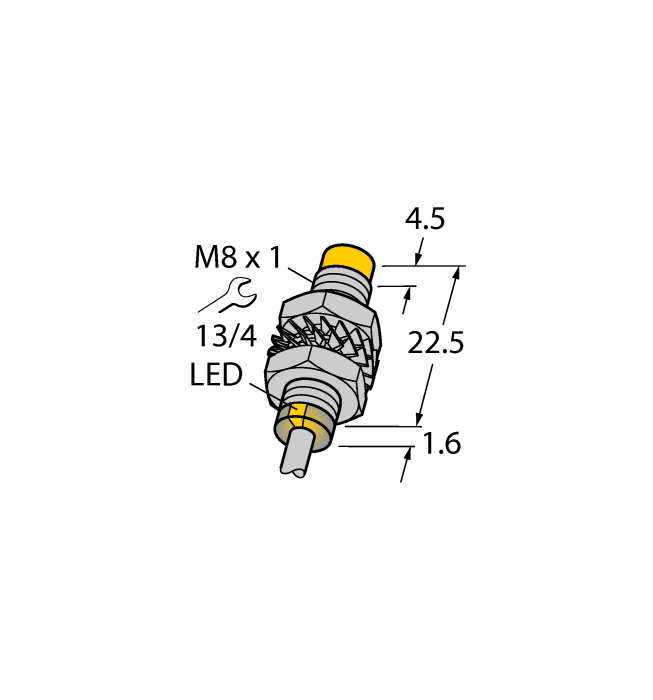 Turck NI5-M08K Датчики положения (расстояния)