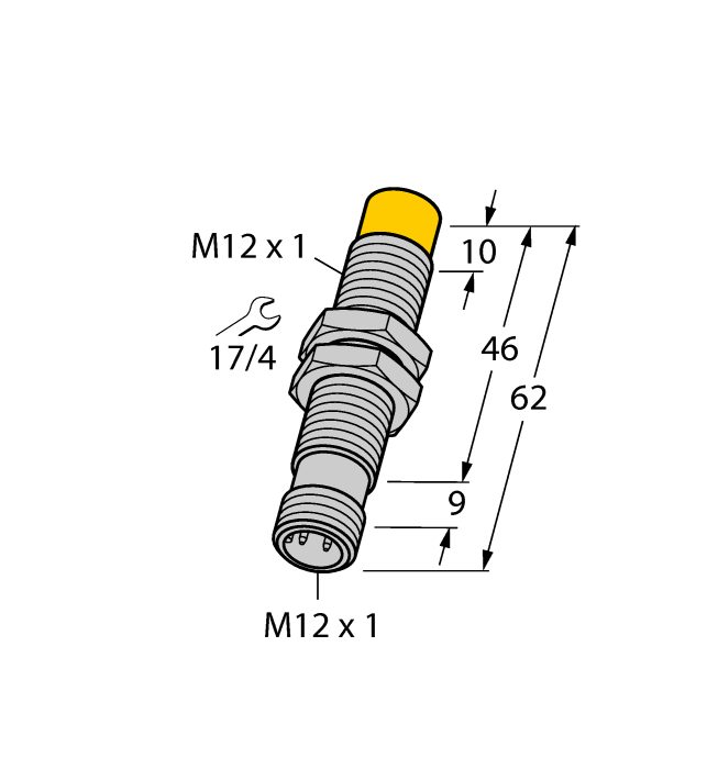 Датчик индуктивный TURCK NI5-M12 Датчики положения (расстояния)