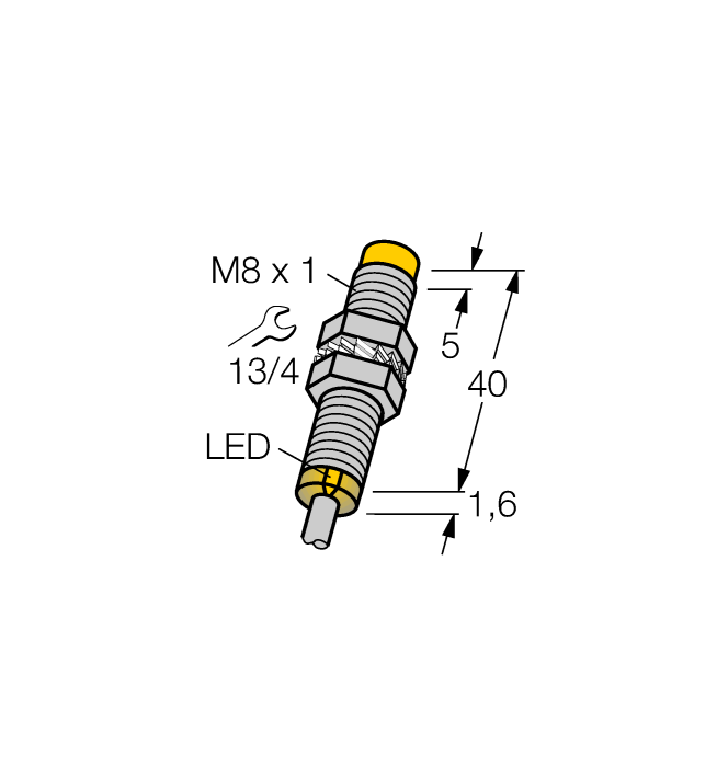 Turck NI6U-EG08 Датчики положения (расстояния)