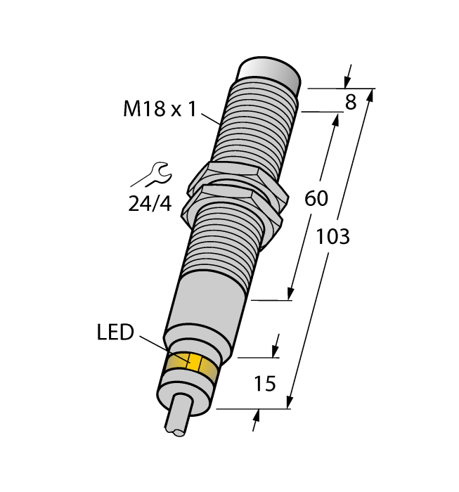 Turck NI7-EM18D Датчики оптические