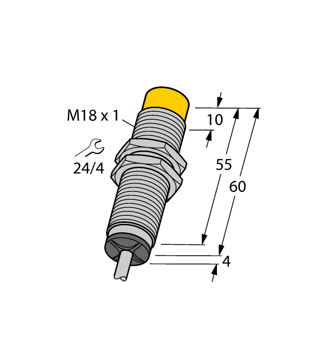 Датчик индуктивный TURCK NI8-G18 Датчики положения (расстояния)