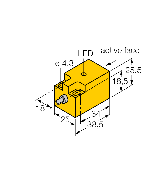 Turck NI10-Q25 Датчики оптические