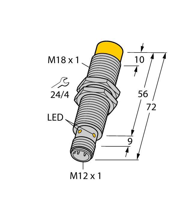 Turck NI12U-M18E Датчики положения (расстояния)